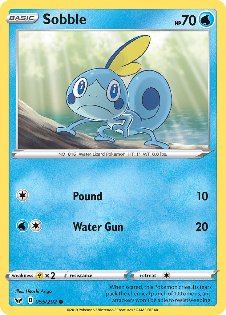 Sword & Shield Sobble #55/202